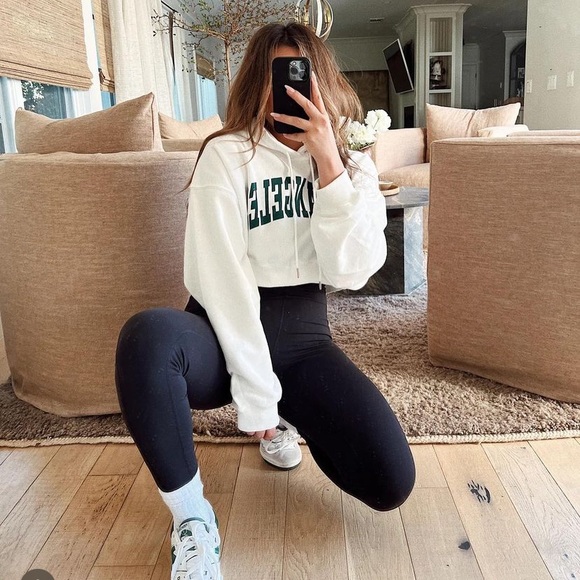 starlow Tops - LA HOODIE CROPPED